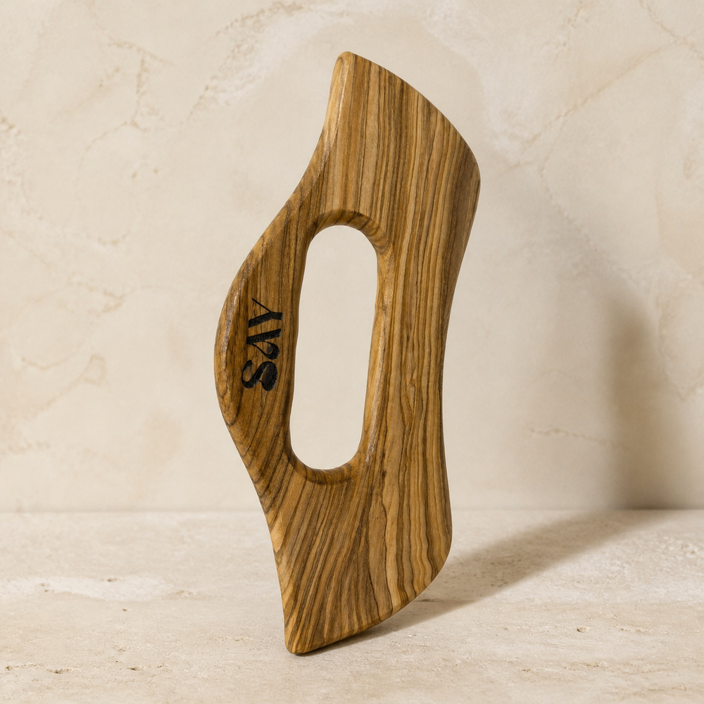 SAY Centenary Olive Wood Massage Tool