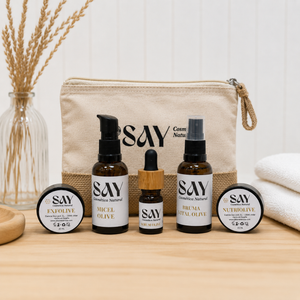 El Ritual Olive de Descubrimiento. "Prueba el Ritual Olive antes de comprometerte con el tamaño completo."  👉 Comprueba las texturas y aromas. 👉 Y si después compras el tamaño original, te descontamos el importe íntegro del kit.