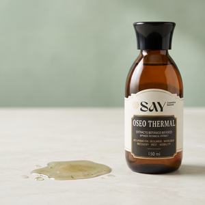 OSEO THERMAL junto a su textura fluida y ligeramente turbia