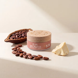 SAY Sun Bronzer · cacao ingredient story