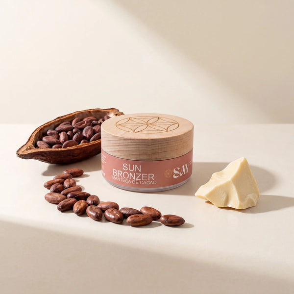SAY Sun Bronzer · cacao ingredient story