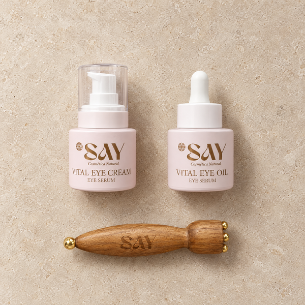 Qué incluye el Ritual Mirada: crema, aceite y Gua Sha de contorno de ojos