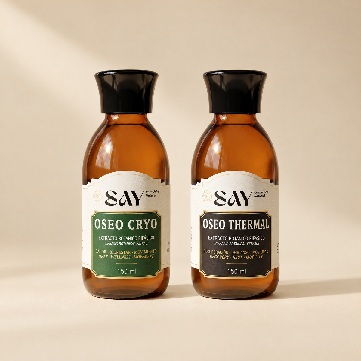 Dúo OSEO de SAY: OSEO CRYO y OSEO THERMAL