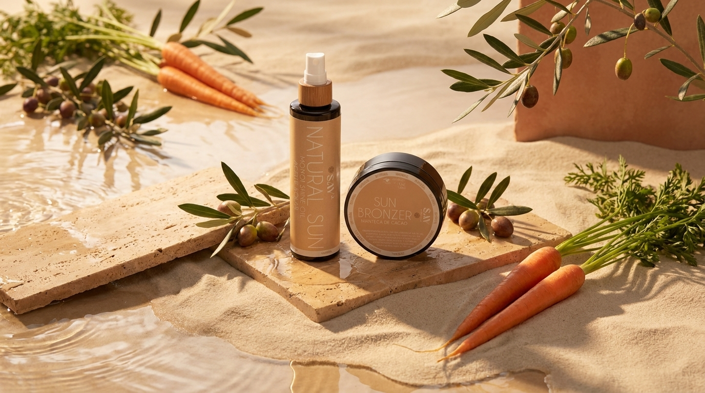 SAY Bronceado Natural editorial campaign