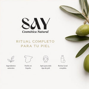 El Ritual Olive de Descubrimiento. "Prueba el Ritual Olive antes de comprometerte con el tamaño completo."  👉 Comprueba las texturas y aromas. 👉 Y si después compras el tamaño original, te descontamos el importe íntegro del kit.